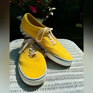 Vans Doheny Bright Yellow Sneakers Mens Size 12